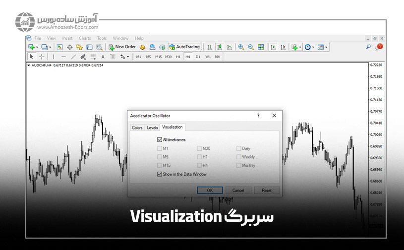 سربرگ Visualization