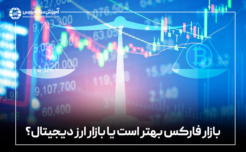 بازار فارکس بهتر است یا بازار ارز دیجیتال؟