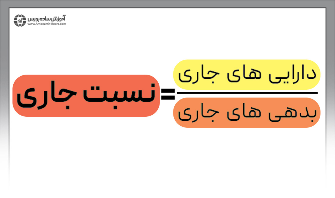 فرمول نسبت جاری